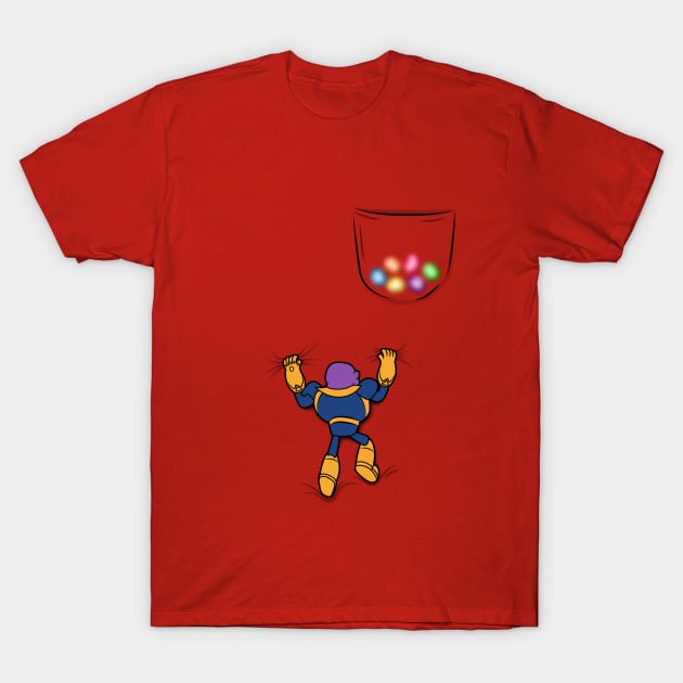 Pocket Stones T-Shirt by HappyLlama